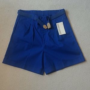 NWT VTG Joan Harper Belted Shorts